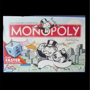 Parker Brothers Monopoly 2007 with Faster Play Speed DIE Board Game